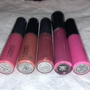 Set of 5 MAC Lip Glosses